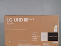 Televisie, lg, 43ur75 uhd