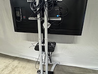 Televisie met conferentiesysteem samsung/logitech, qe65q80aat, op verrijdbare tv-standaard - afbeelding 7 van  13