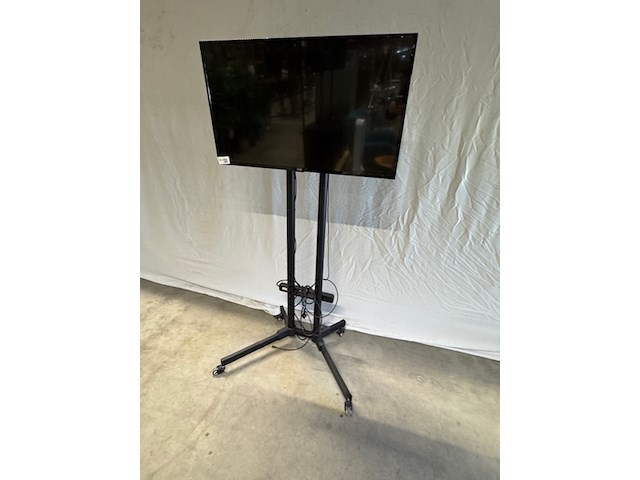 Televisie philips, 43pfs4112/12, op verrijdbare tv-standaard - afbeelding 1 van  5