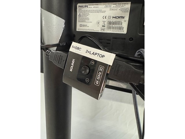 Televisie philips, 48pfk5509/12, zwart, op verrijdbare tv-standaard - afbeelding 5 van  6