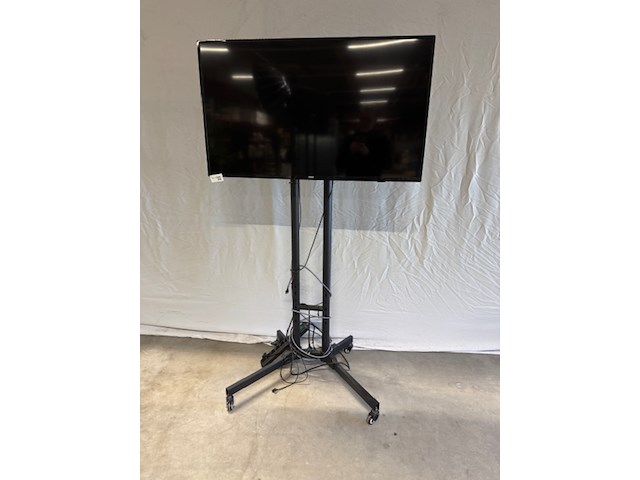 Televisie philips, 50pus6203/12, op verrijdbare tv-standaard - afbeelding 1 van  5