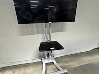 Televisie philips, 55pus6162/12, op verrijdbare tv-standaard - afbeelding 1 van  6