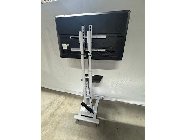 Televisie philips, 55pus6162/12, op verrijdbare tv-standaard - afbeelding 4 van  6