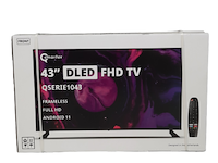 Televisie, q smarter, 43" dled fhd tv ultra slim frameless webos - afbeelding 1 van  1