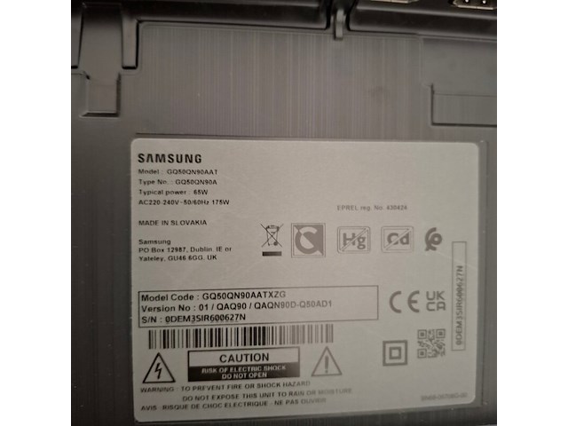 Televisie samsung, gq50qn90aat - afbeelding 3 van  5