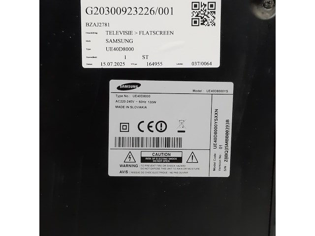 Televisie, samsung, ue40d8000 - afbeelding 8 van  9