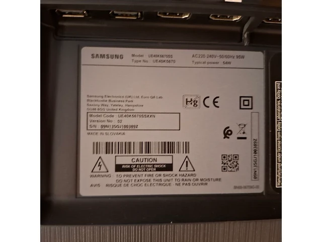 Televisie samsung, ue40k5670ssxxbn - afbeelding 3 van  4