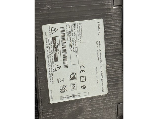 Televisie, samsung, ue#nu7450s - afbeelding 4 van  5