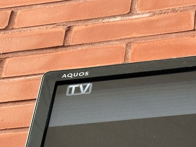 Televisie, sharp, aquos - afbeelding 4 van  4