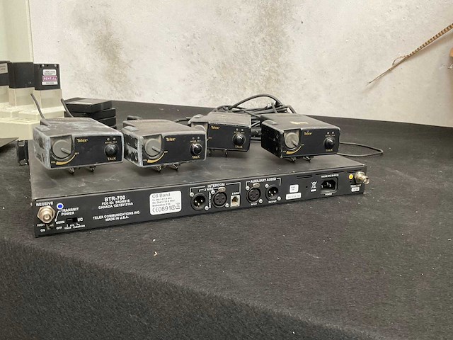 Telex btr-700 intercom set - afbeelding 7 van  7