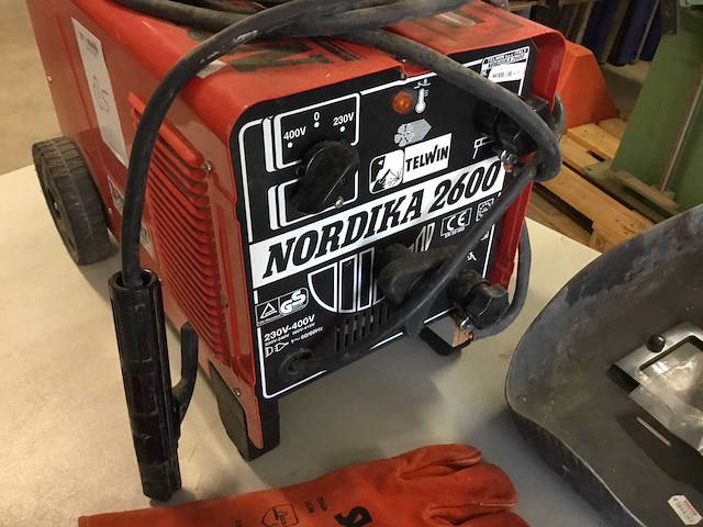 Telling nordika 2600 elektrode lasapparaat - afbeelding 2 van  8