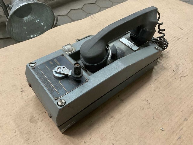 Telos apz-61 st vintage marine telephone - afbeelding 4 van  5