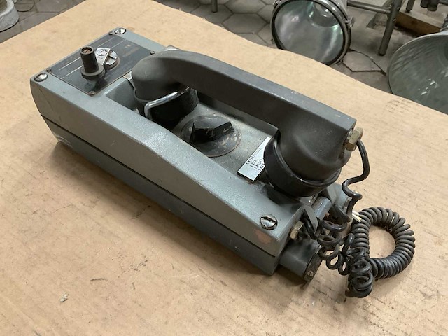 Telos apz-61 st vintage marine telephone - afbeelding 5 van  5