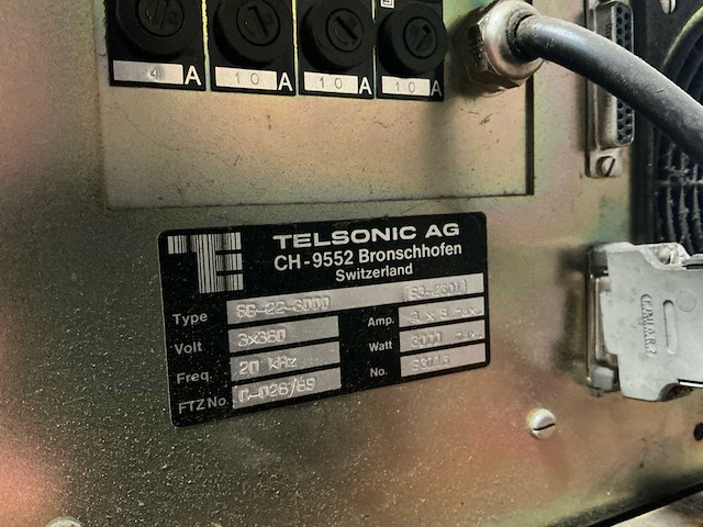 Telsonic usp-2500 t kunststof lasinstallatie - afbeelding 18 van  26