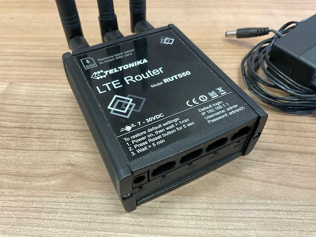 Teltonika rut550 lte router - afbeelding 1 van  1