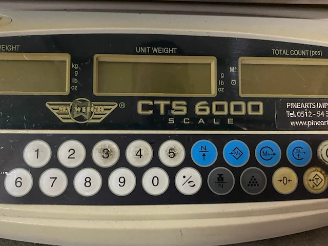Telweegschaal, cts 6000 - afbeelding 2 van  3