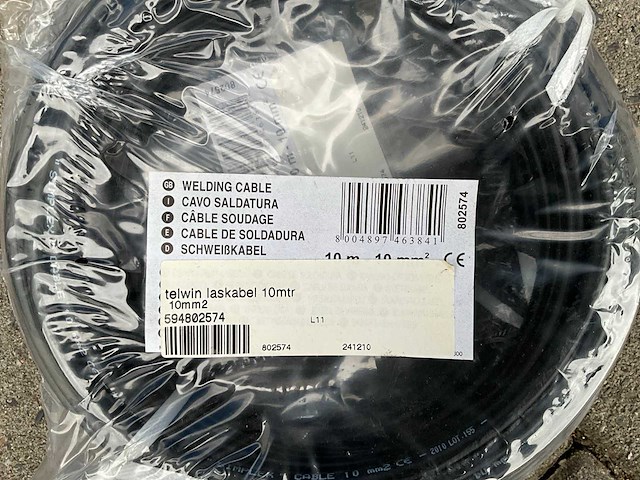 Telwin - laskabel 10m (2x) - afbeelding 2 van  4