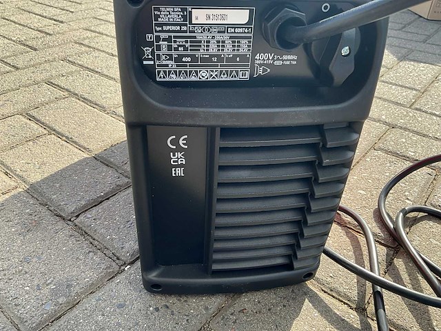 Telwin - superior 250 - lasapparaat electrode & tig - afbeelding 7 van  9