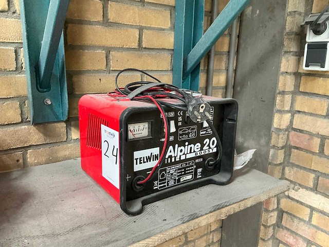Telwin alpine 20 boost acculader - afbeelding 1 van  3