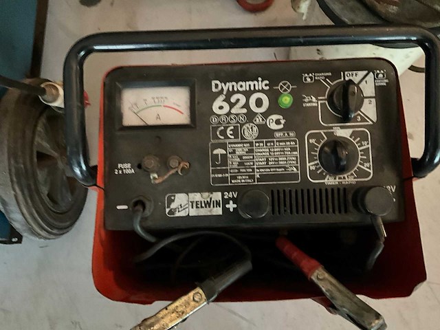 Telwin dynamic 620 acculader - afbeelding 3 van  7