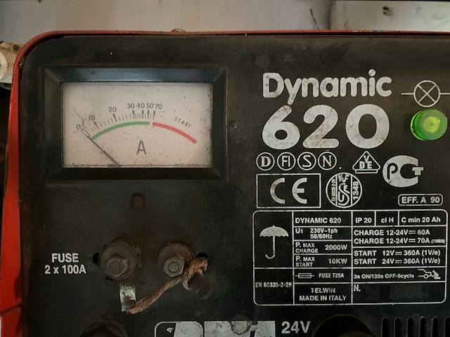 Telwin dynamic 620 acculader - afbeelding 4 van  7
