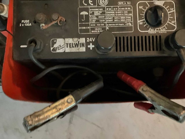 Telwin dynamic 620 acculader - afbeelding 5 van  7