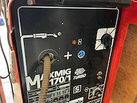 Telwin max mig 170/1 lasapparaat op verrijdbare kar - afbeelding 5 van  5