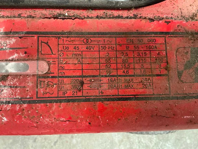 Telwin nordika 250 lasmachine - afbeelding 5 van  5