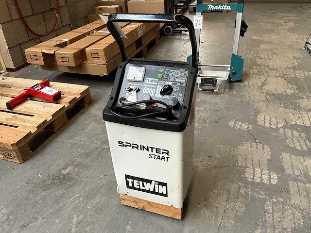 Telwin sprinter 6000 start acculader - afbeelding 1 van  5