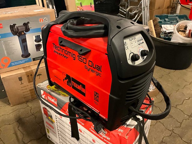 Telwin technomig 150 dual mig lasapparaat - afbeelding 2 van  6