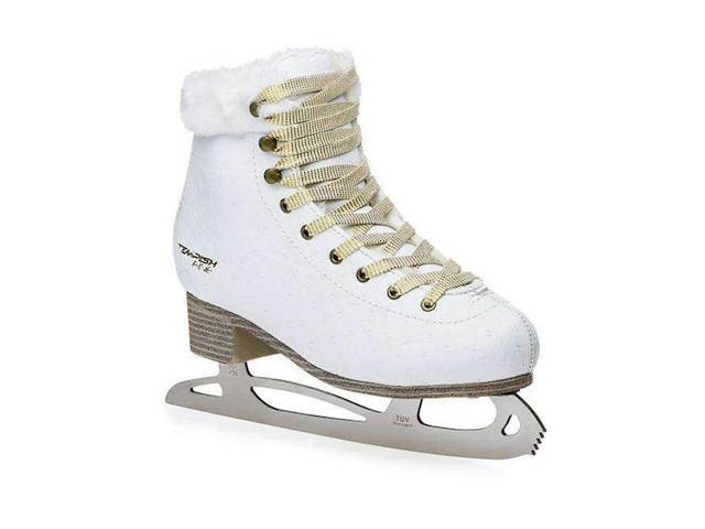 Tempish kunstschaatsen fine volwassenen 36 wit - afbeelding 1 van  2