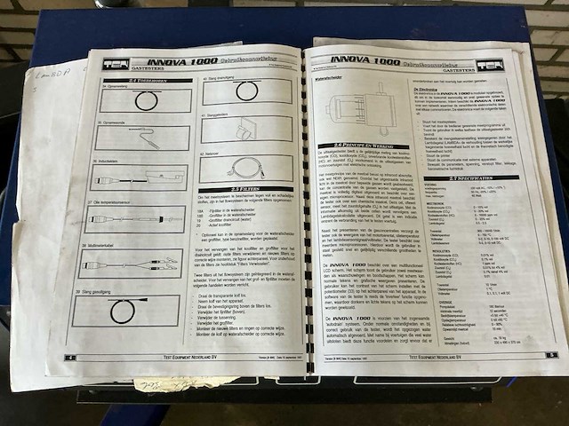 Ten innova 1000 vier gas- en roetmeter - afbeelding 2 van  11