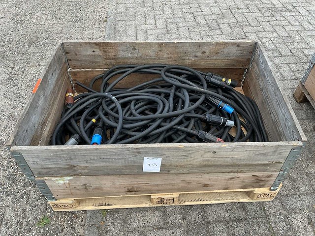 Ten47 powerlock 400a stroomstroomkabels in pallet - afbeelding 1 van  3