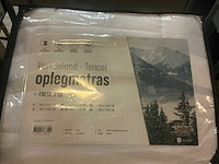 Tencel 160x200cm opblegmatras (10x) - afbeelding 1 van  3