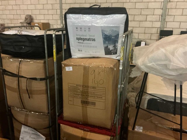 Tencel fresh&co verkoelend 140x200cm oplegmatras (10x) - afbeelding 2 van  3