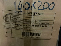 Tencel fresh&co verkoelend 140x200cm oplegmatras (10x) - afbeelding 3 van  3