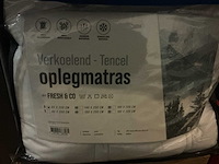 Tencel verkoelend 80x200cm oplegmatras (12x) - afbeelding 1 van  3