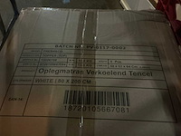 Tencel verkoelend 80x200cm oplegmatras (12x) - afbeelding 3 van  3