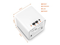 Tenda nova mw3 mesh multiroom wifi systeem (3pack) - afbeelding 1 van  4