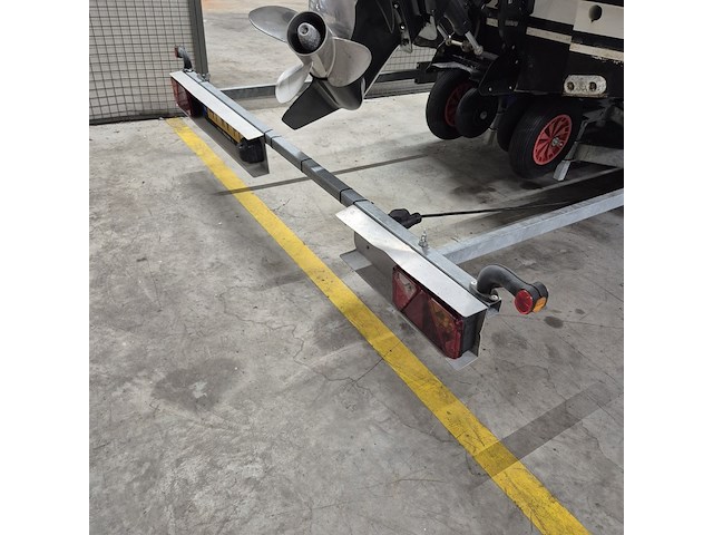 Tender met evinrude h200hlaha buitenboordmotor en tthdub 3500 easyroller boottrailer , salut, 29 - afbeelding 53 van  54