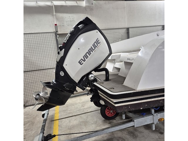 Tender met evinrude h200hlaha buitenboordmotor en tthdub 3500 easyroller boottrailer , salut, 29 - afbeelding 6 van  54