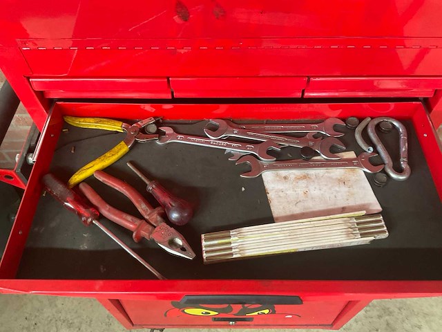 Tengtools gereedschapswagen - afbeelding 4 van  6