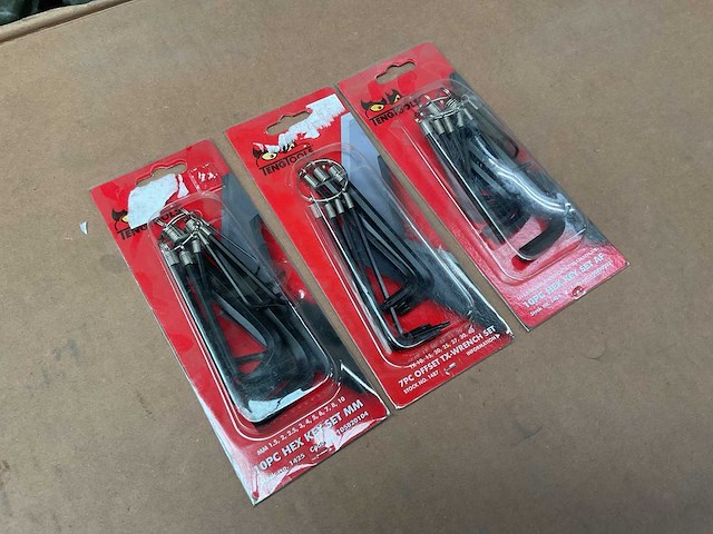 Tengtools hex key set - afbeelding 1 van  5
