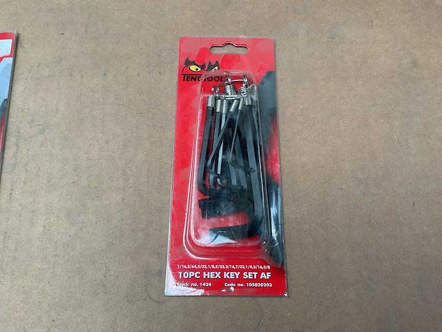 Tengtools hex key set - afbeelding 3 van  5
