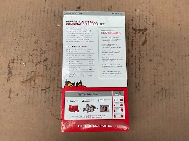 Tengtools tt804 pullet set - afbeelding 4 van  4