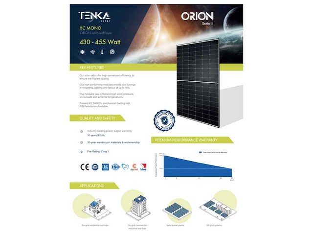 Tenka - set van 36 zonnepanelen (450 wp) - goodwe 15k omvormer - afbeelding 2 van  10