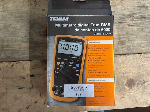 Tenma 72-10410 multimeter - afbeelding 4 van  4