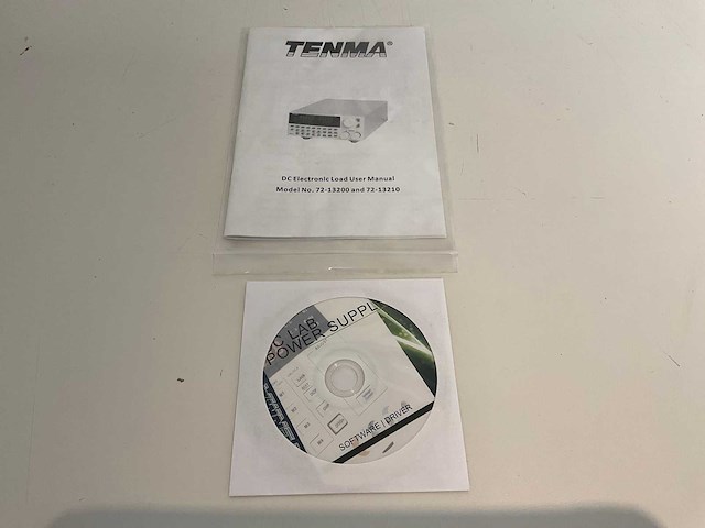 Tenma 72-13210 programmable dc electronic load - afbeelding 5 van  5