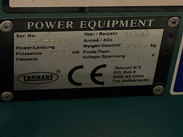 Tennant - 1998 - 530e - veegmachine - afbeelding 17 van  23