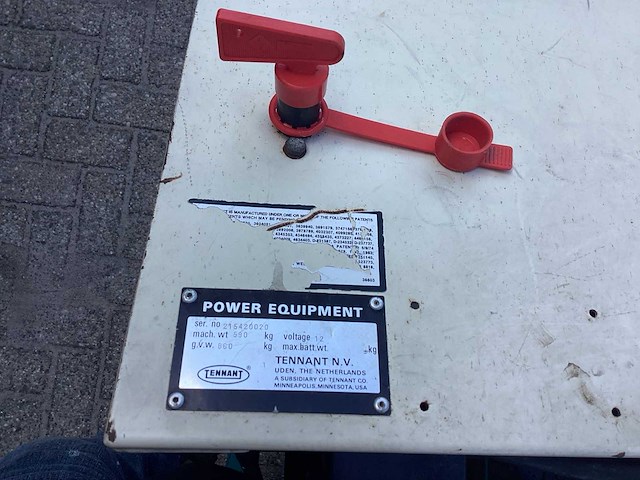 Tennant 215 d zelfrijdende veegmachine - afbeelding 3 van  17